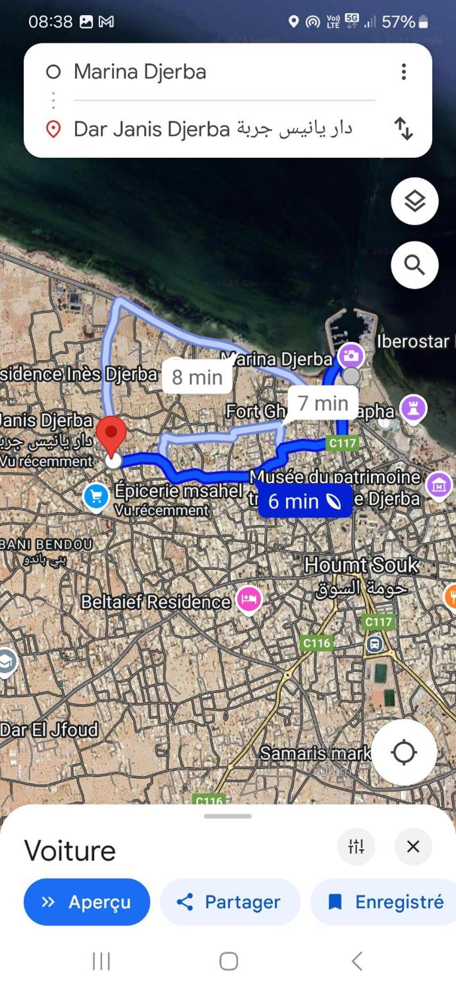 Dar Janis Djerba دار يانيس جربة Appartement Houmt Souk  Buitenkant foto